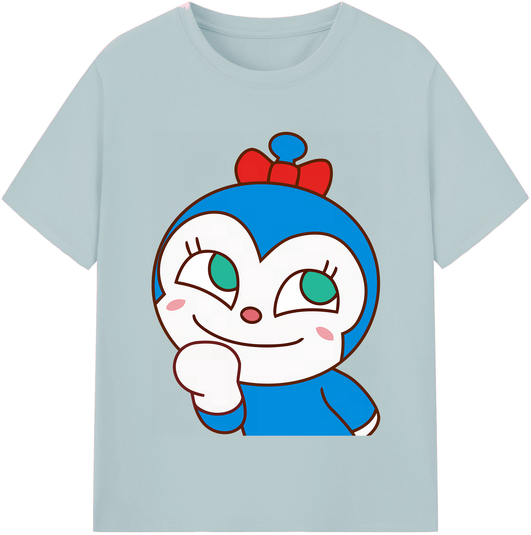 （画像用） アンパンマン Anpanman 綿100％半袖Tシャツ（フロントプリント）
